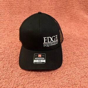 Equipment Black Mesh Trucker Hat
